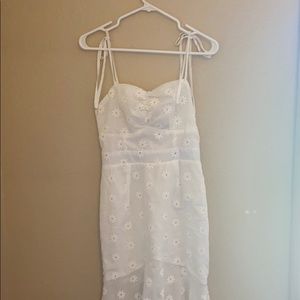 Cute white summer dress